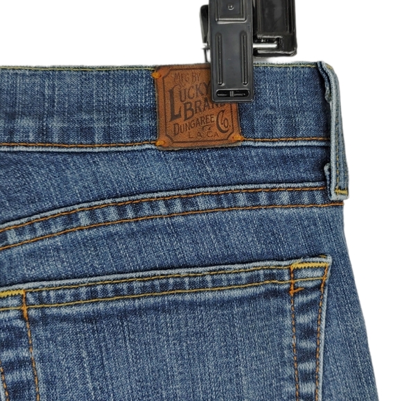Luck Brand Low Rise Medium Wash Straight Leg Jeans - Picture 8 of 8